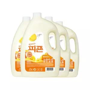 피죤 섬유유연제 4210ml 4개 옐로미모사