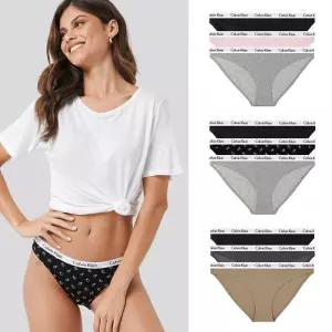 [ 언더웨어]CK 여성 코튼 삼각팬티 QP1258O 3PACK SET 3종 택1