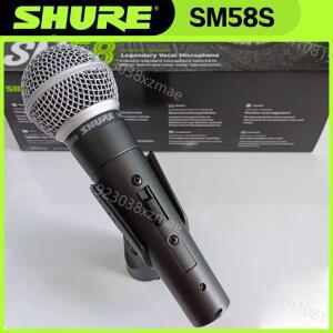 슈어 SM58 전설적인 보컬 다이나믹 유선 마이크 고성능 전문 DJ 카디오이드 노래방 KTV 무대 공연 교회용