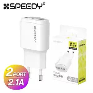 스피디 USB 2포트 가정용 충전기 2.1A