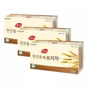 동서 한잔용 보리차 1.5g 100티백 3개