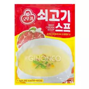 오뚜기 쇠고기스프 1kg 1개 든든한끼니 대용량