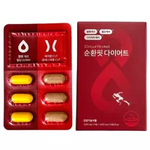 순환핏 다이어트 체지방 혈행 솔루션 30정