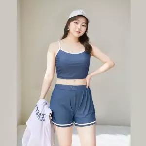 여성 빅사이즈 3종세트 비치웨어  수영복 루즈핏 래쉬가드