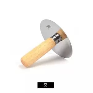 나무손잡이 호떡 누르개 중/누름판/다용도/원형/구이/기본형/나무손잡이/조리도구/부침개/다용도/호떡