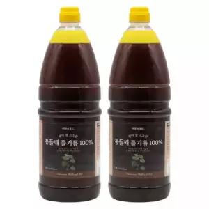 이장네 통들깨 100% 들기름 대용량 1.8L_2개