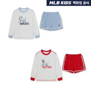 [AK원주점] [MLB KIDS] 스트릿 서핑 바크&바니 래쉬가드 팬츠 세트 _ 7ASWB0763