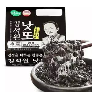 참좋은콩맑은물에 김석원 쥐눈이콩 낫또 45.5g x 32개
