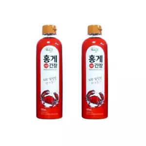 홀렌 구룡포 홍게 요리 만능 맛간장 500g 2개