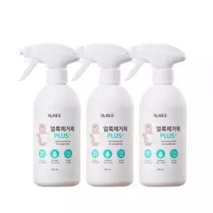마이비 얼룩제거제 플러스 본품 485ml 3개 흰옷누런때 아기옷 얼룩제거 와이셔츠목때