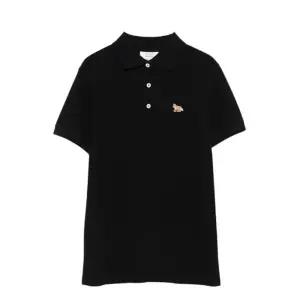 메종키츠네 베이비폭스 레귤러 폴로 티셔츠 블랙 OW00207KP0001-P199