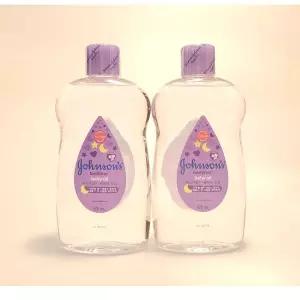 학교 편안 존슨즈 잠들기전 베드타임 베이비오일 500ml 2입 하니C1