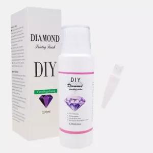 생활 보석십자수비즈 보석십자수도구 접착제 보석십자수 보석십자수코팅제 120ml 코팅제 사각보석십자수 서