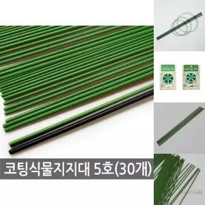 코팅 식물지지대 5호 (30개) 고추지지대 식물지주대/화분/지지대/작물/넝쿨/화초/꽃지지대/과수/식물
