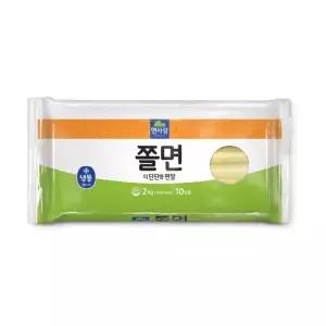 냉동 면사랑 쫄면사리2kg 10인분