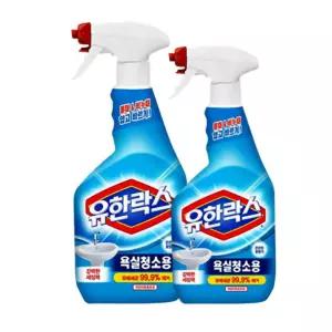 유한락스 주방청소용 곰팡이제거제 욕실청소용 2P