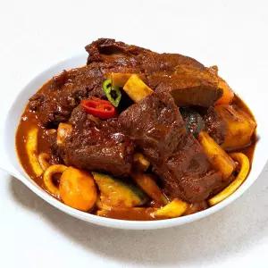 쑥이네 매운 돼지갈비찜 700g 밀키트 간편식 집들이 손님맞이