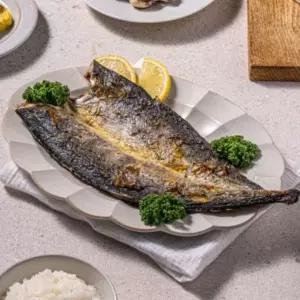 화덕에 구운 여수 통 삼치구이 3마리 세트
