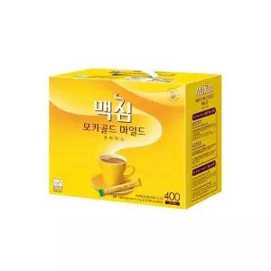 맥심 모카골드 마일드 12g 400개입 티타임 외식 카페 파인다이닝 카페인 아이스티