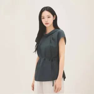 [스타필드 고양 로엠] 하이넥 캡소매 블라우스 RMBLG26RT3