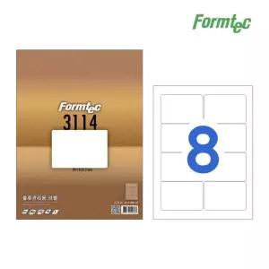 폼텍 물류관리용 라벨지 LS-3114 8칸 100매 A4