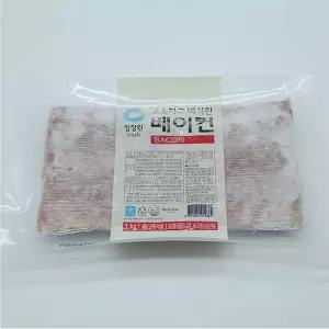 베이컨 씨제이 고소한 청정원 1kg 대용량 냉동 백설베이컨 수앤서C