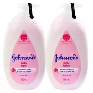 존슨즈 베이비 핑크로션500ml x2개