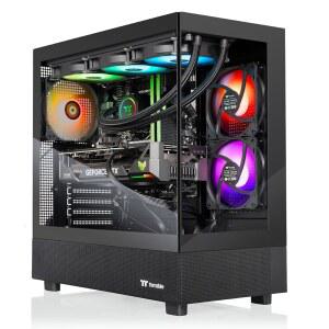 써멀테이크 LCGS 뷰 9870T-270 게이밍 데스크톱(AMD Ryzen 7 9800X3D, 터프램 32GB DDR5 6400MT/s RGB 메모리, NVIDIA GeForce RTX 5070 Ti, 2TB NVMe M.2, WiFi, Windows 11) V27B-B850-57T-LCS