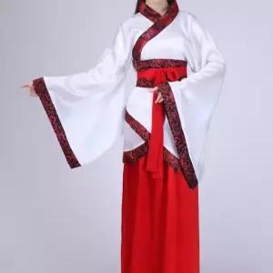 선녀복 고대 여성 무대 전통 댄스 의상 드레스 Hanfu