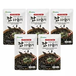 지니라이프 국내산 100 깐다슬기 200g 5팩 가마솥에서 삶은 깊은맛 자연산 올갱이 생다슬기 다슬기살