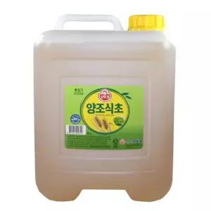 오뚜기 양조식초(대)15L 양조식초 오뚜기양조식초 양조식초말통