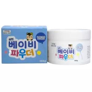 삼현 베이비 파우더 100g 1개 땀띠 신생아 아기 유아 엉덩이