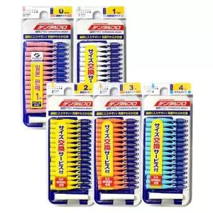 일본 잭스 덴탈프로 치간칫솔 I자형 30p (15p x 2개)