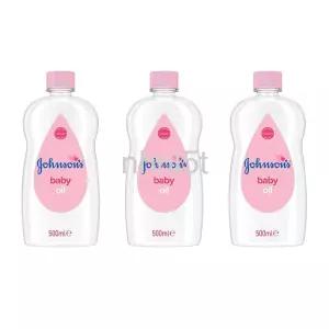  Johnsons Baby Oil 존슨즈 베이비 오일 무향 500ml 3개