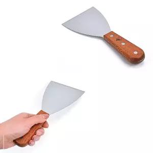 IOWAC512A 터너 헤라 스페치 주걱 반달 전 14호 스크래퍼 청소 뒤집게 21.5cm 철판 스텐 해라 뒤집개