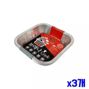 일회용 사각 멀티 냄비 1500ml 3개입 x3 캠핑 직화 직화용 오븐