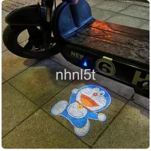  해외 자동차 도어빔 캐릭터 20종 센서 웰컴 도어 라이트 풋등