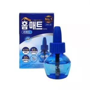 리퀴드 훈증기 전용 모기 매트 리필 29ml 45 일 모기약 모기훈