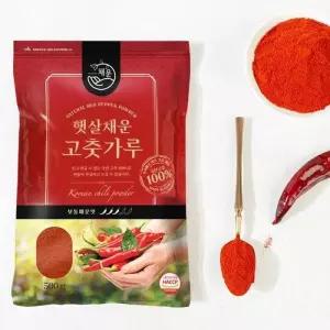 G[햇빛고을] 2026 햇고춧가루 보통 매운맛 500g (고추장용)