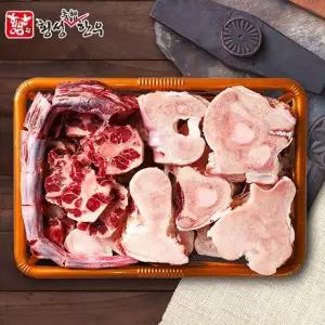 [횡성축협]알꼬리 사골세트 4kg(알꼬리1kg+사골3kg)