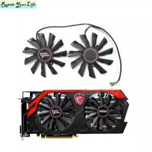 카드 냉각 선풍기 MSI GTX 780Ti 780 760 R9 290X 290 280X 270X PLD10010S12HH 용 95