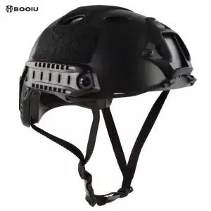 BOOIU Airsoft Fast 헬멧 PJ/MH 전술 CS 라이딩 슈팅 ABS 경량 야외 스포츠용 보호 장비