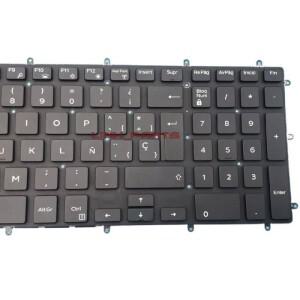 DELL Inspiron G3 15 3579 교체용 노트북 수리 부품용 라틴 스페인어 백라이트 키보드