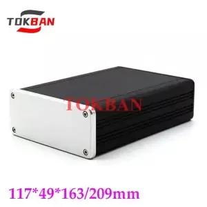 Tokban Audio 1105C 117X49X163/209 알루미늄 헤드폰 앰프 섀시 인클로저 DIY 전력 증폭기 케이스 쉘