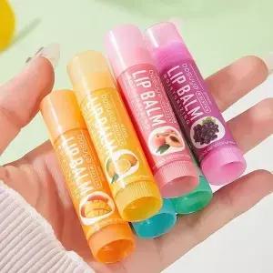 과일 시리즈 립밤 세트 입술 주름 보습 항균 갈라짐 방지 립스틱 과일향 스킨케어
