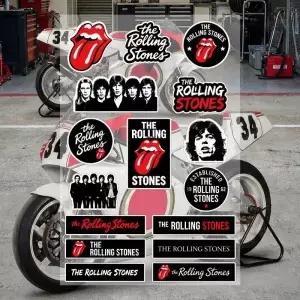 The Rolling SToneS 스티커 방수 비닐 데칼 (오토바이 자동차 자전거 스케이트보드 노트북 물병 휴대폰