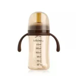 대용량 240ml/300ml 빨대컵 PP 소재 5CM 와이드 넥 젖병 BPA 프리 배앓이 방지 우유병