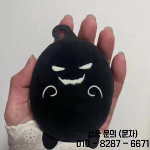 게임 스타듀 밸리 크로부스 코스프레 인형 봉제 블랙 플러시 가방 장식 액세서리 할로윈 소품