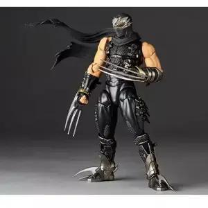 Revoltech Yamaguchi Ninja Gaiden Ryu Hayabusa 1/12 스케일 관절형 액션 피규어(게임 팬을 위한 보너스