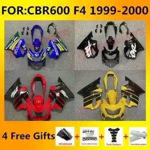 사출 몰드 차체 카울 오토바이 페어링 세트 바디 키트 플라스틱 zxmt CBR 600 F4 1999 2000 액세서리